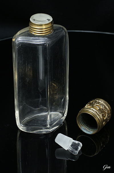 香水瓶 フランス ナポレオン三世様式 アンティーク