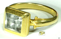 ルネサンス　リング 指輪　ロッククリスタル　水晶