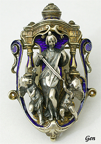 FROMENT-MEURICE@@Harmony brooch