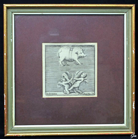 ANGALIA MAPS アンティーク銅版画 1832年 額縁なども当時の物